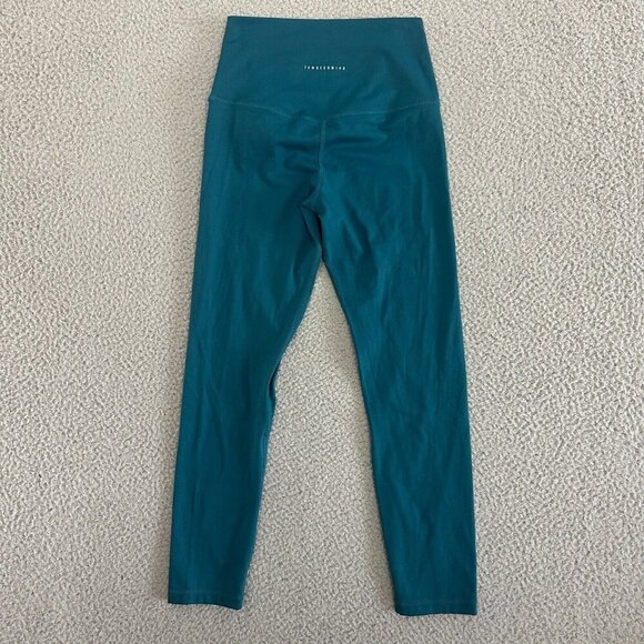IAB MFG Leggings I am Becoming Activewear Teal Blue - Picture 9 of 16